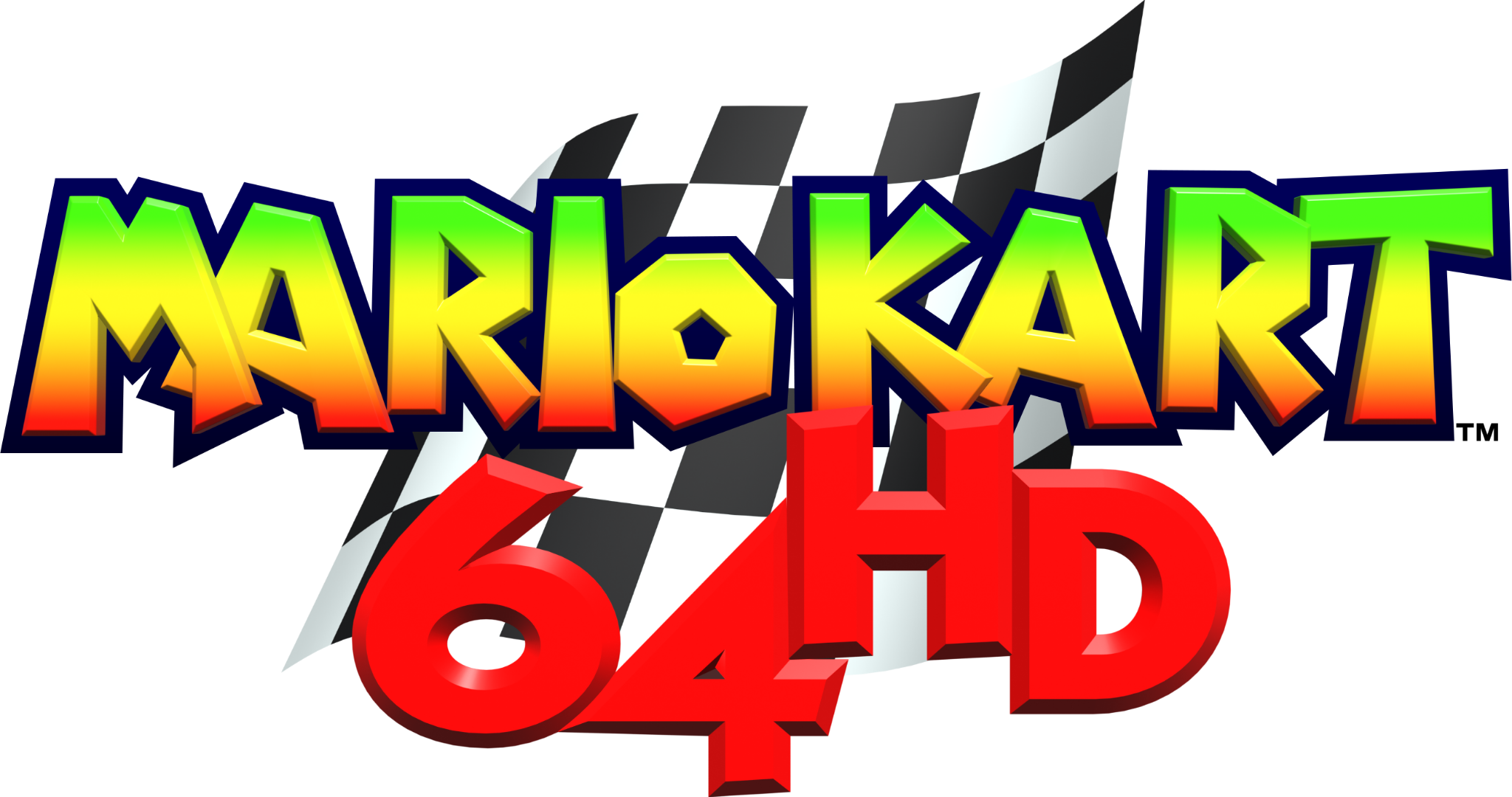 Mario Kart 64 HD Retroaesthetics